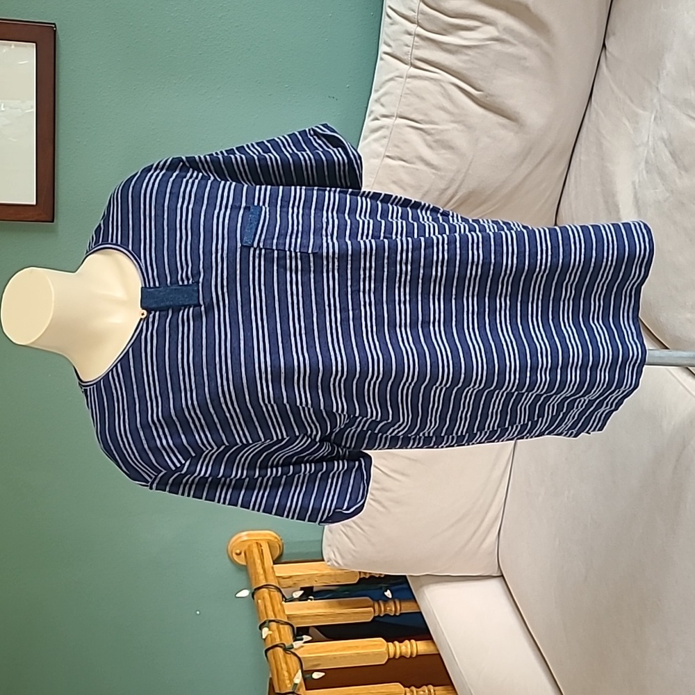 Native Code Men's crew neck striped T-shirt